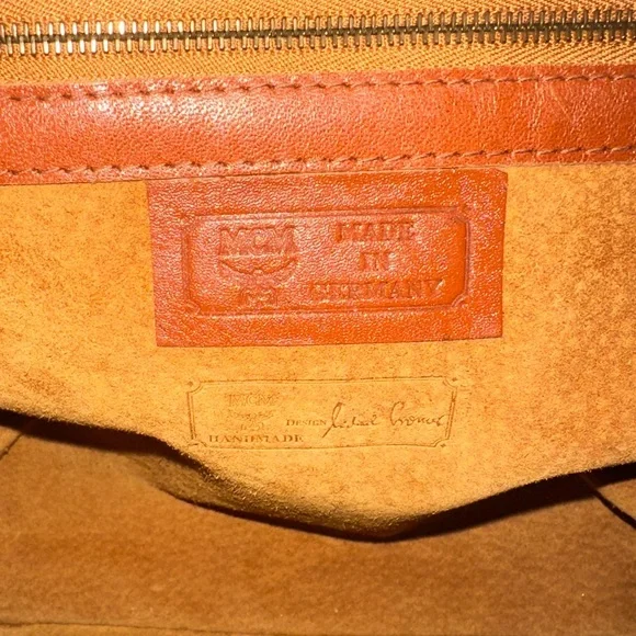 MCM Heritage Collection Tote Bag w/COA - EUC - Picture 9 of 16